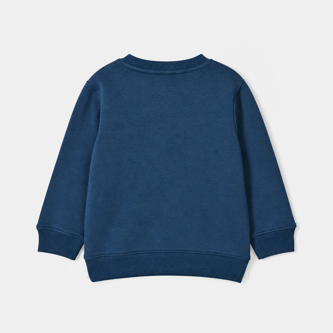 Boys Fleece Sweatshirt Character-Blue