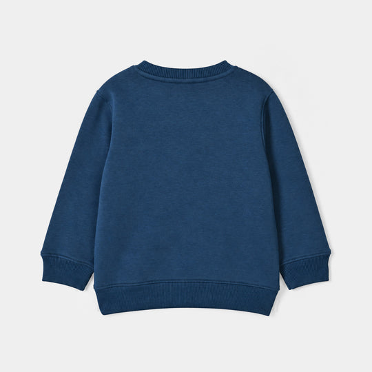 Boys Fleece Sweatshirt Character-Blue