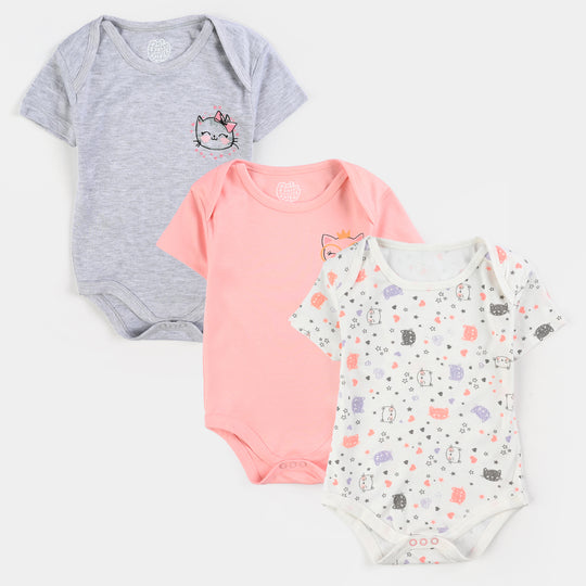 Infant Baby Cotton Bodysuit Pack of 3