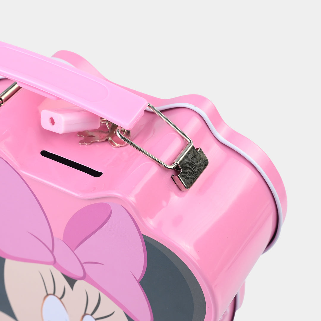 Metal Coin/Money Box with Lock For Kids