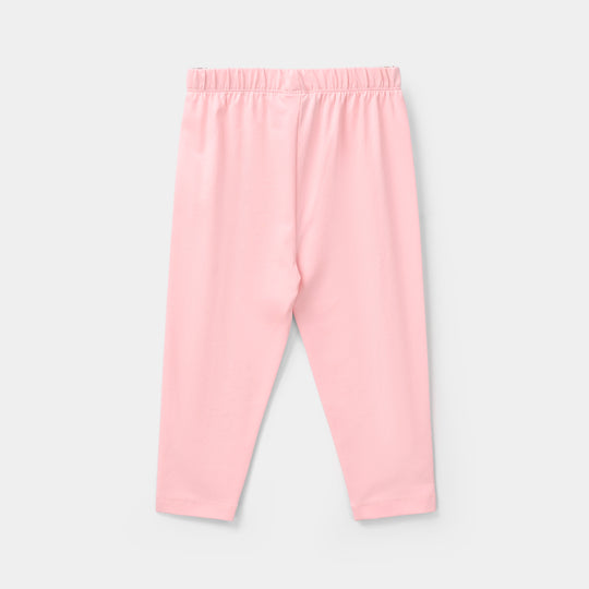 Infant Girls Lycra Jersey Tights - Candy Pink