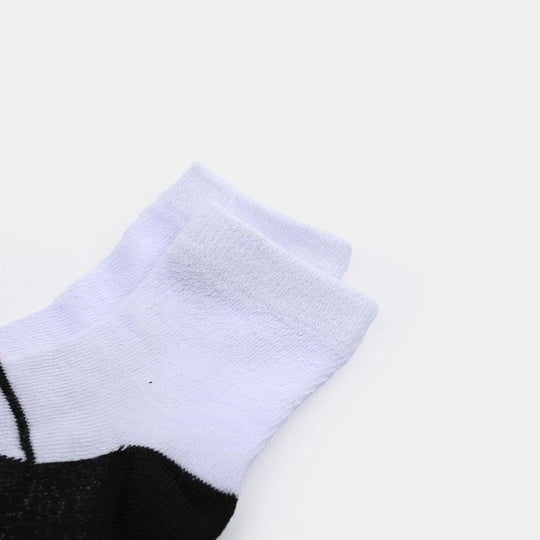 Infant Girls Cotton Sock Pack Of 2 Shoes-White