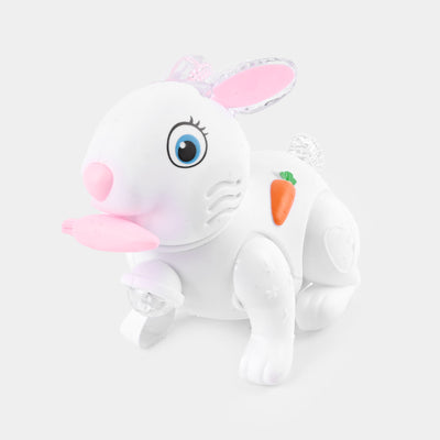 Rabbit Music/Lighting Toy For Kids | Pink