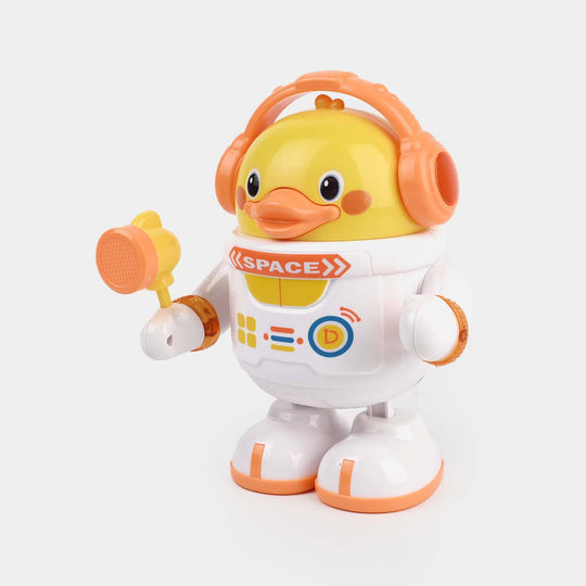 Dancing Space Duck with Light& Musical Toy