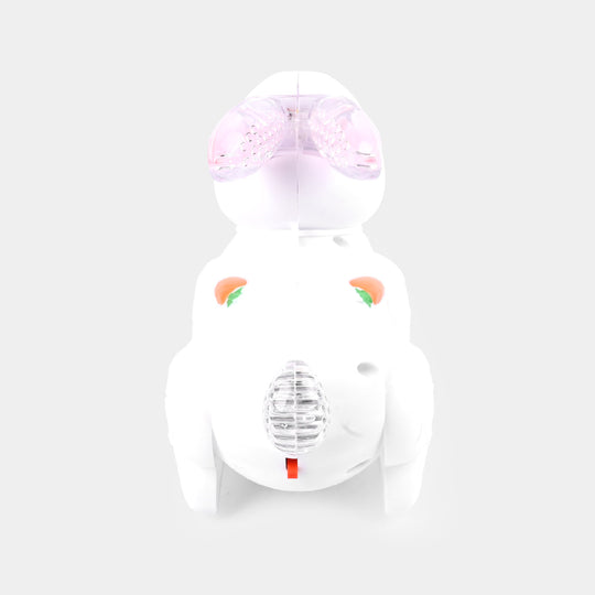 Rabbit Music/Lighting Toy For Kids | Pink