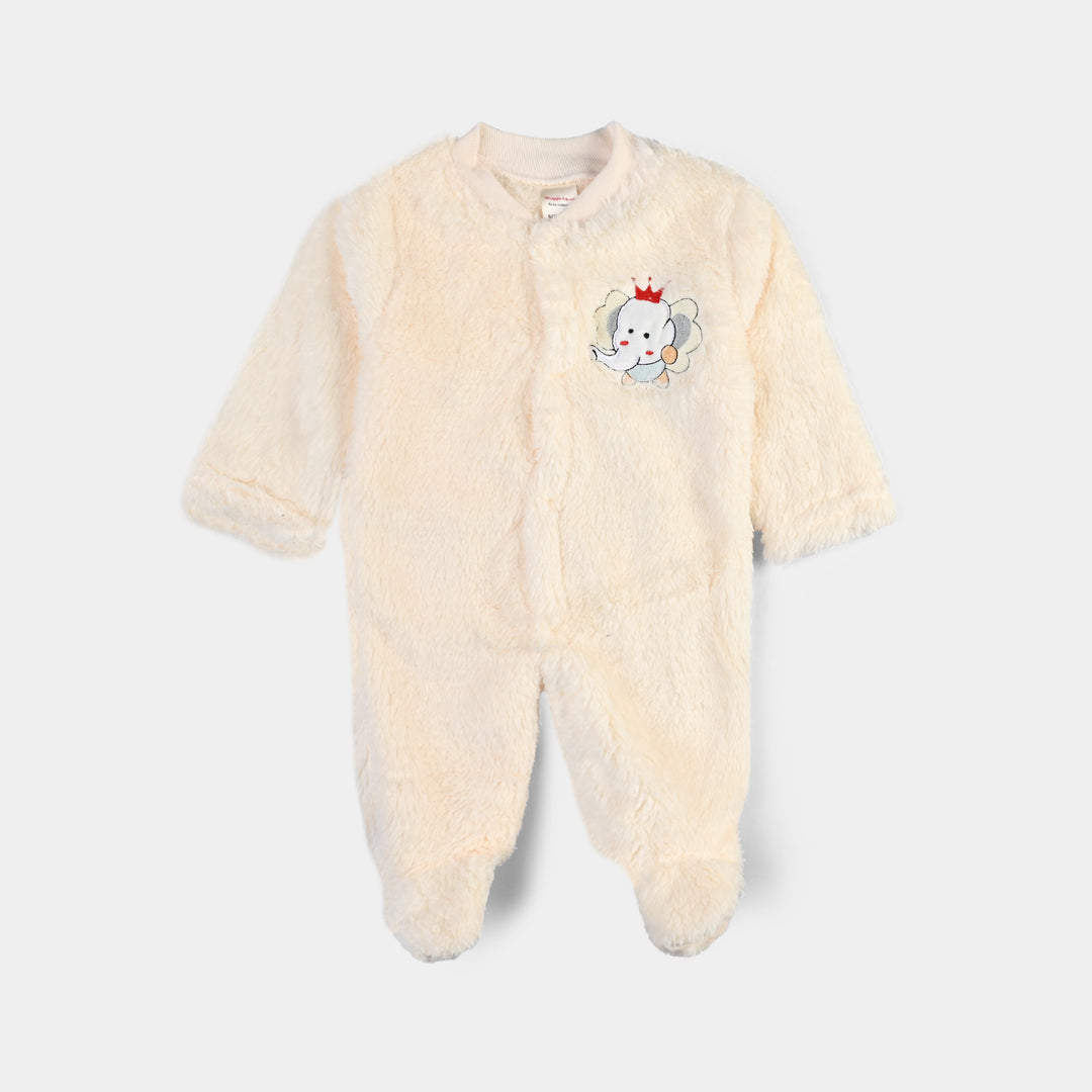 Infant Unisex Romper-Cream