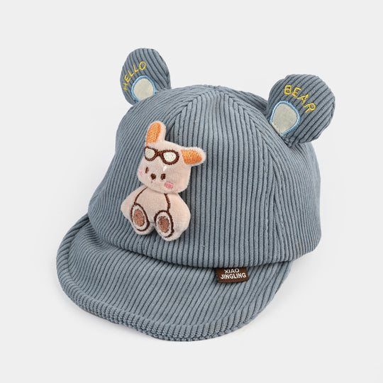 BABY SUN PROTECTION CAP/HAT | 1550-GREY