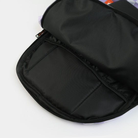Levup Lavender Checks Backpack