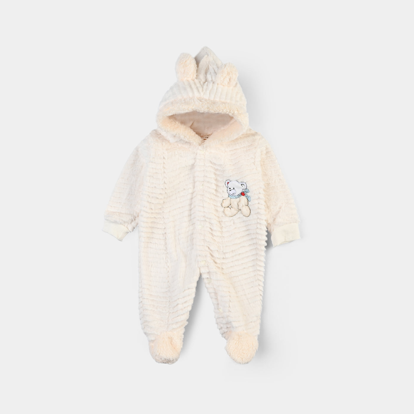 Infant Unisex Romper-Cream