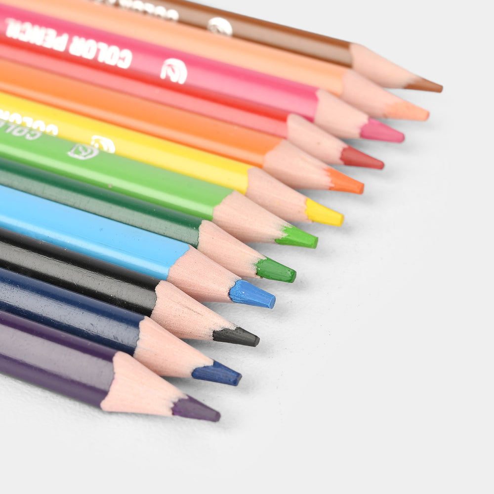 Triangular Color Pencils | 12PCs