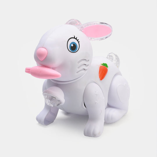 Rabbit Music/Lighting Toy For Kids | Pink