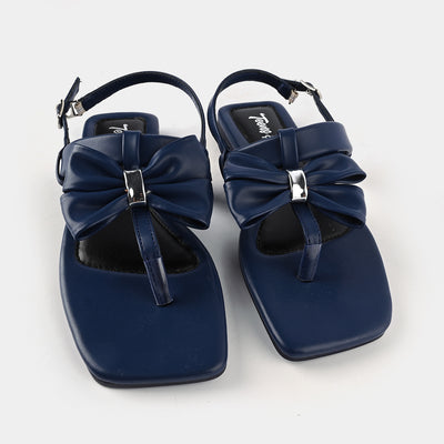 Teen Girls Sandal ZP-010-NAVY