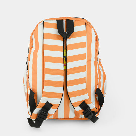 Levup Orange Stripes Backpack