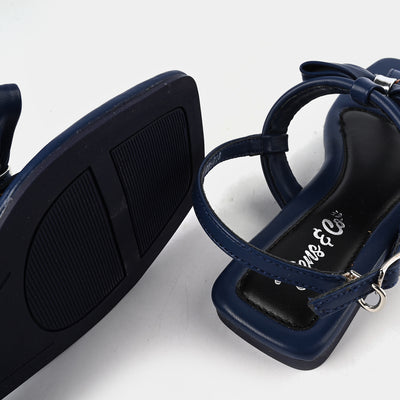 Teen Girls Sandal ZP-010-NAVY