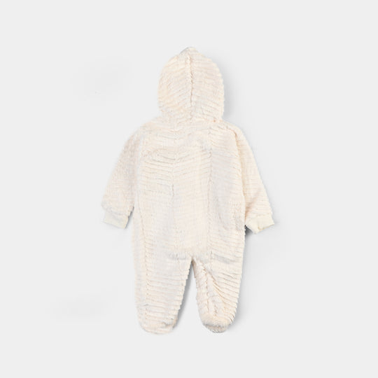 Infant Unisex Romper-Cream