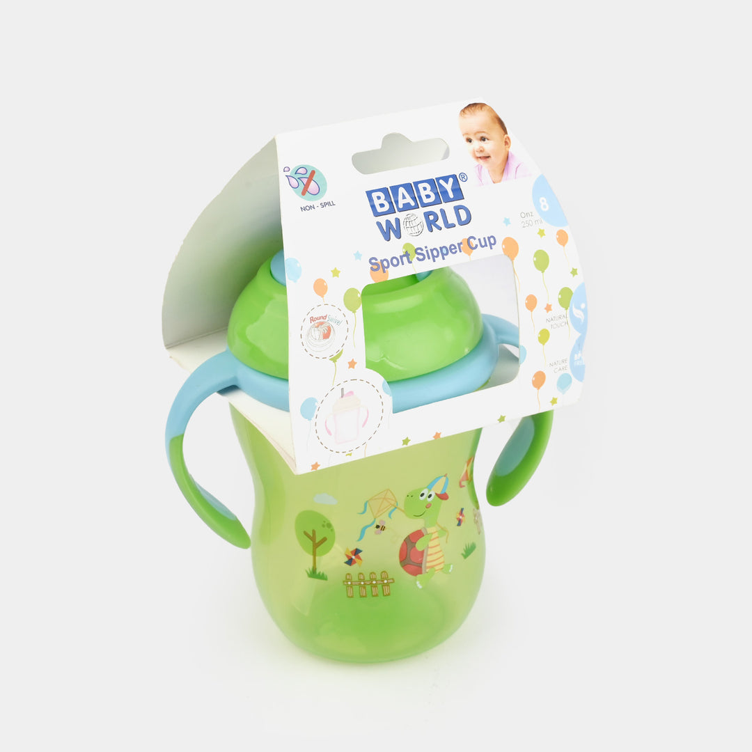 Infant Straw Lid Cup 10Oz 4040 Green