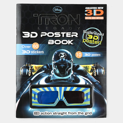 Tron Legacy 3D Poster Activity Book