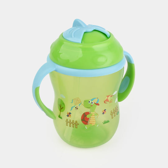 Infant Straw Lid Cup 10Oz 4040 Green