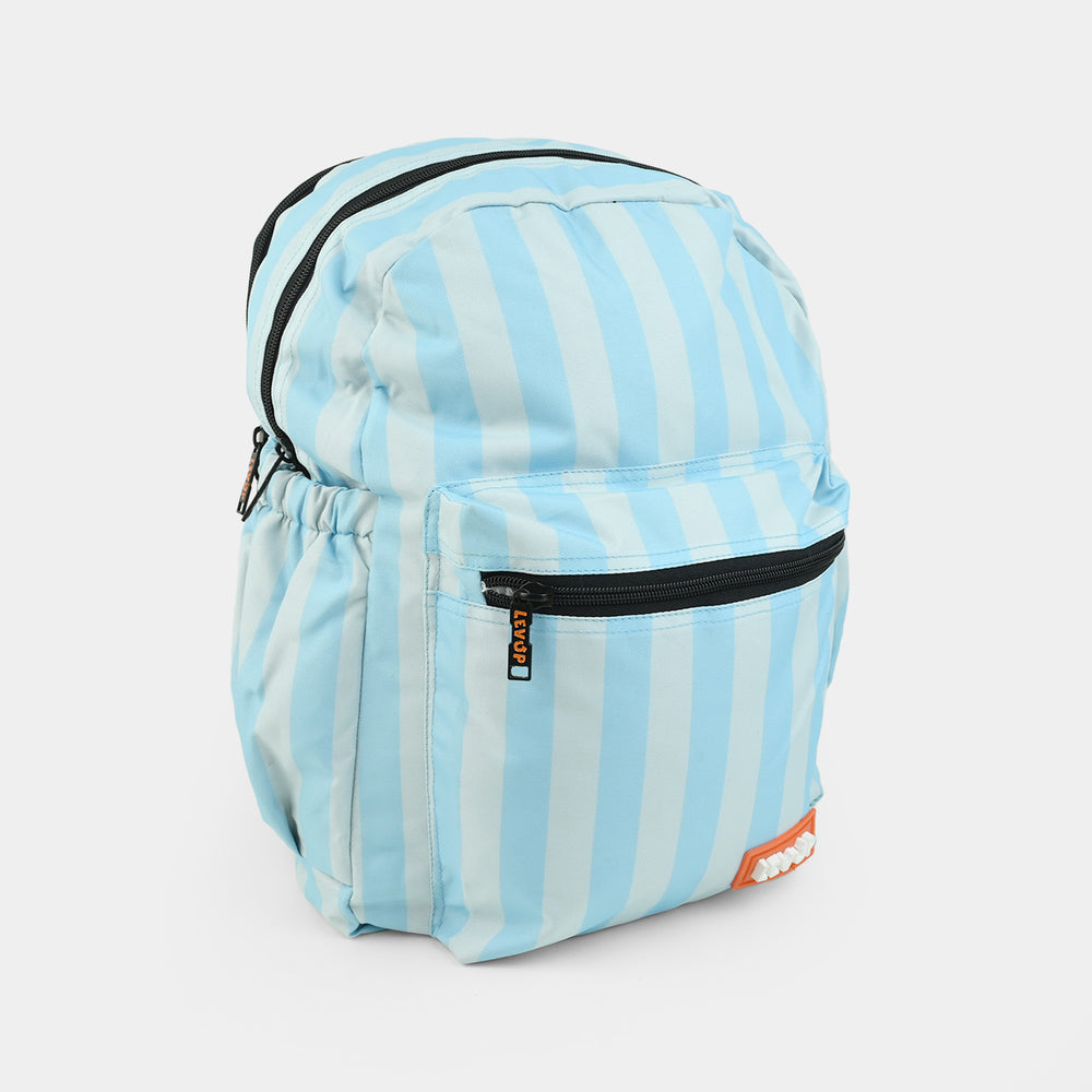 Levup Sky Blue Stripes Backpack