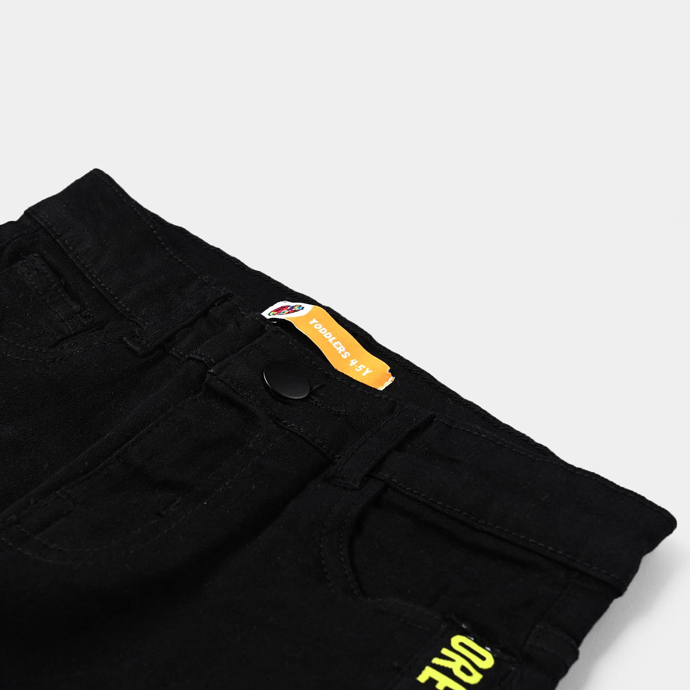 Boys Denim Stretch Pant Weekend Score-BLACK