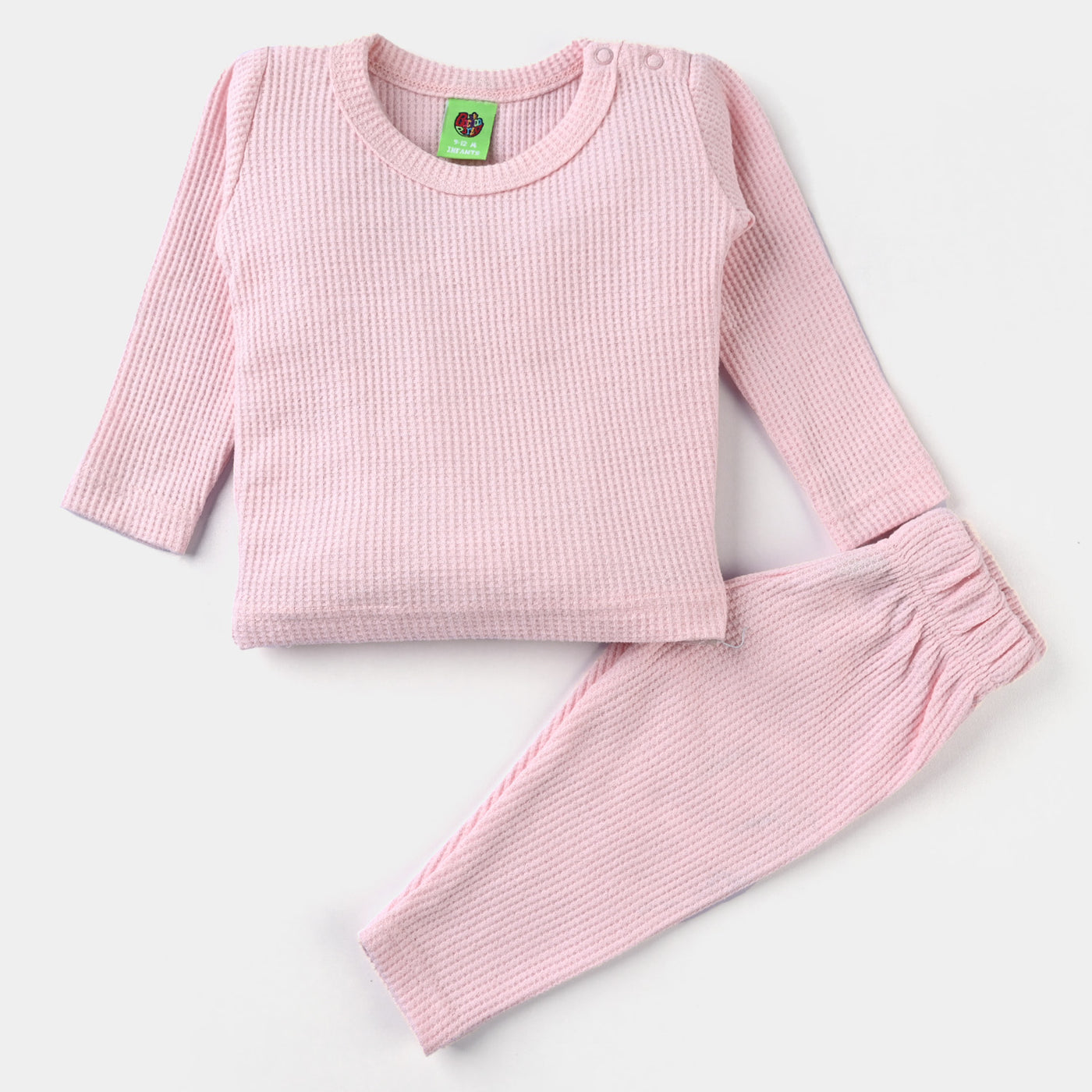 Infant Unisex Thermal Inner Wear -Pink