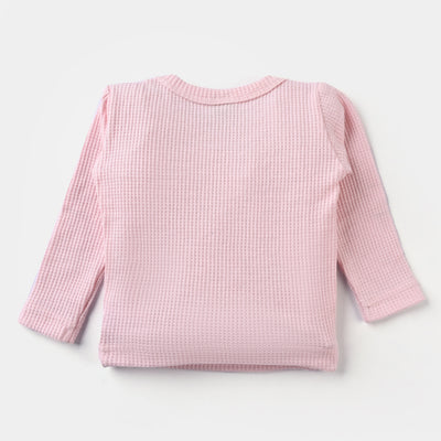 Infant Unisex Thermal Inner Wear -Pink