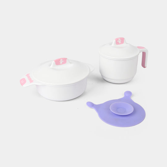 Baby Feeding Bowl & Training Cup Set – Leak-Proof & Safe
