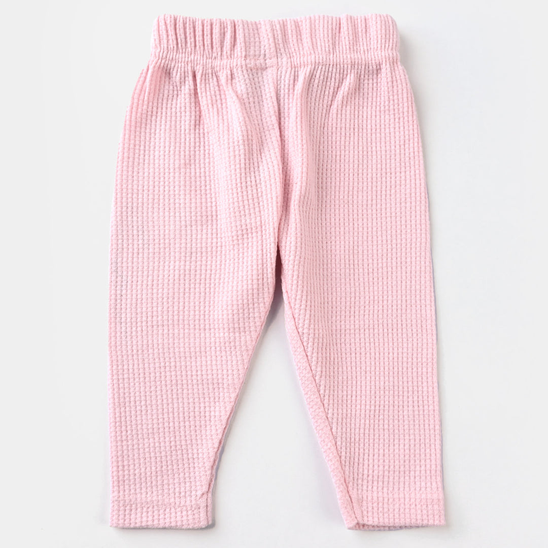 Infant Unisex Thermal Inner Wear -Pink