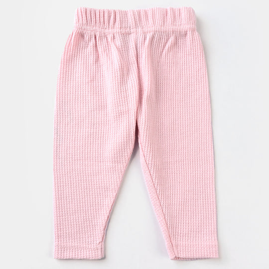 Infant Unisex Thermal Inner Wear -Pink
