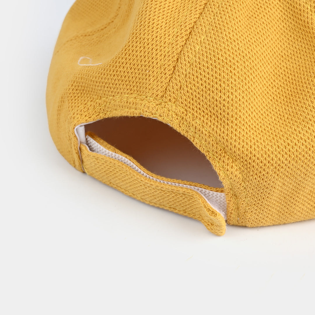 BABY SUN PROTECTION CAP/HAT | 1550-YELLOW