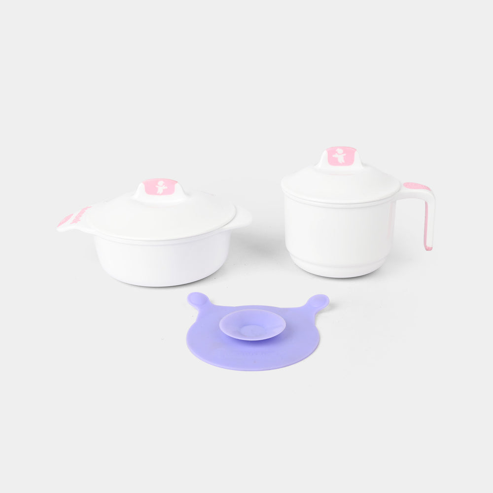 Baby Feeding Bowl & Training Cup Set – Leak-Proof & Safe