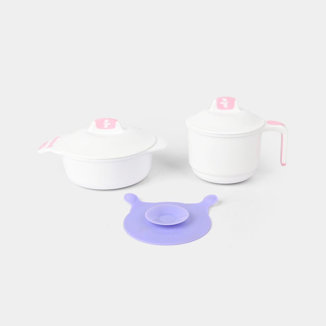 Baby Feeding Bowl & Training Cup Set – Leak-Proof & Safe