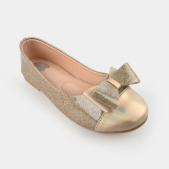 Girls Pumps 11-26-Golden