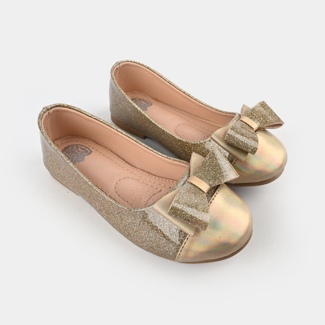 Girls Pumps 11-26-Golden