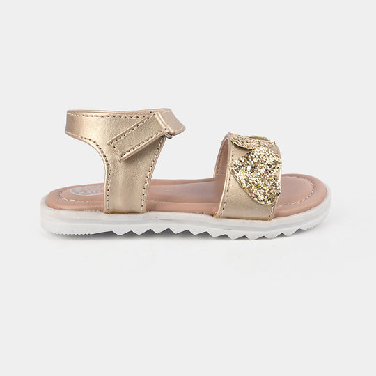 Girls Sandal 1321-Golden