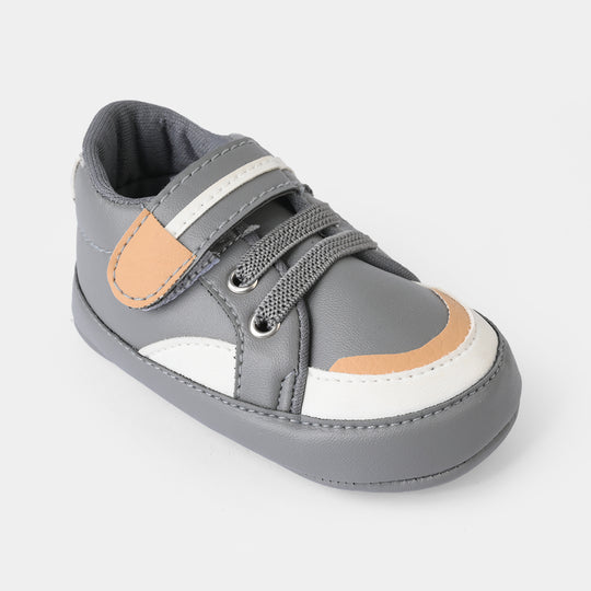 Boys Shoes 222-48-Grey/White