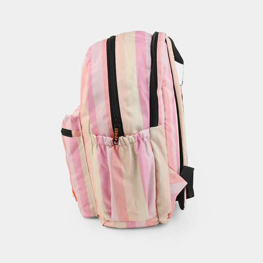 Levup Pinks & Peach Stripes Backpack