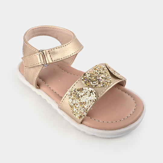 Girls Sandal 1321-Golden