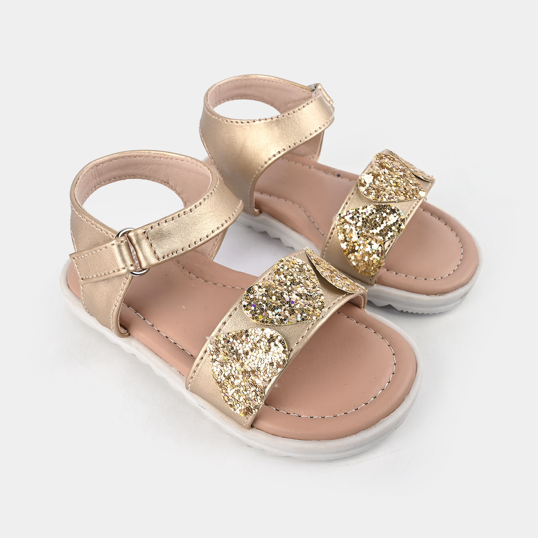 Girls Sandal 1321-Golden