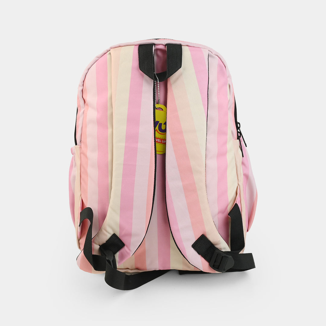 Levup Pinks & Peach Stripes Backpack