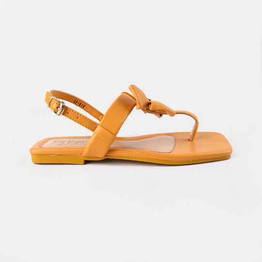 Teen Girls Sandal ZP-010-Mustard