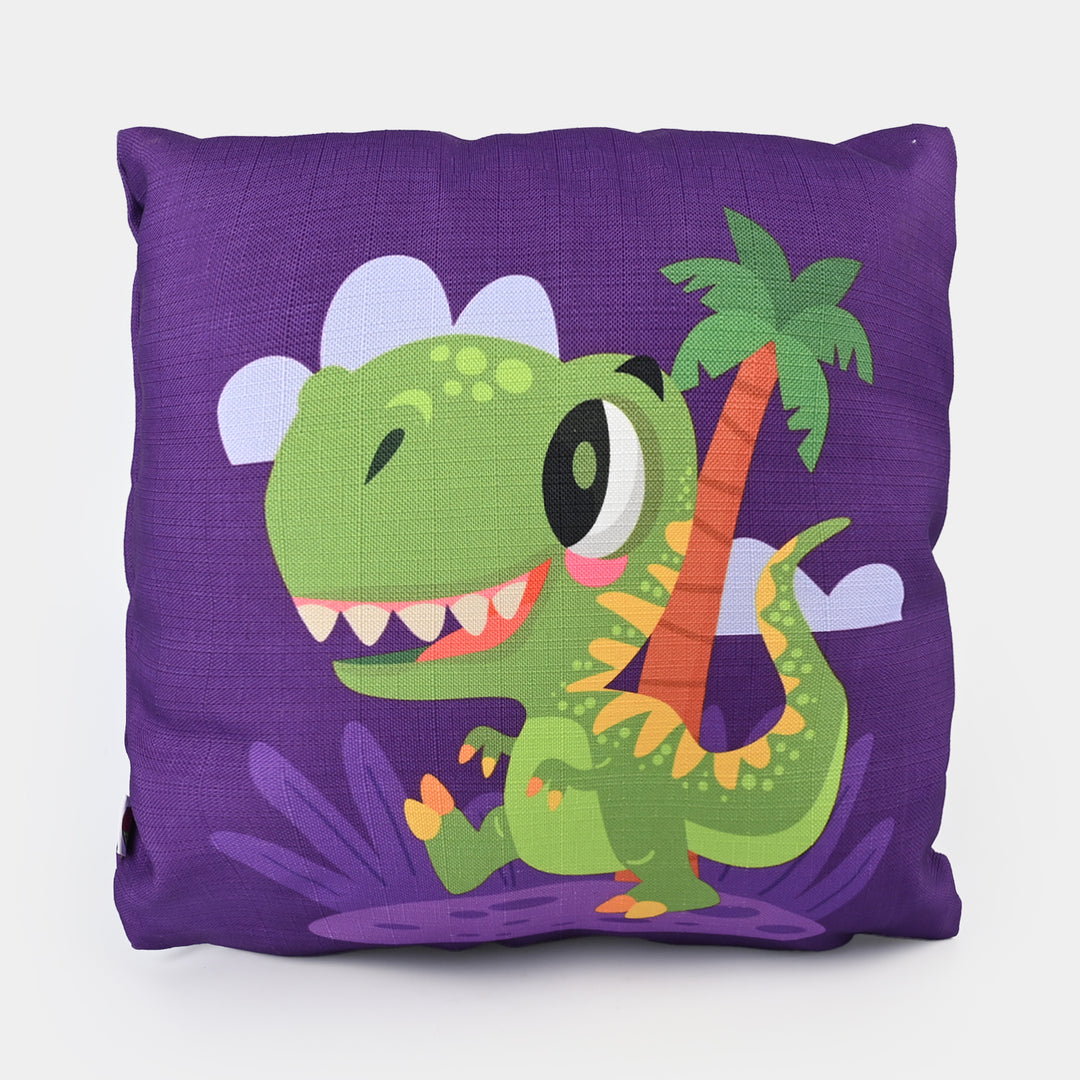 Printed Soft Cushion-Purple