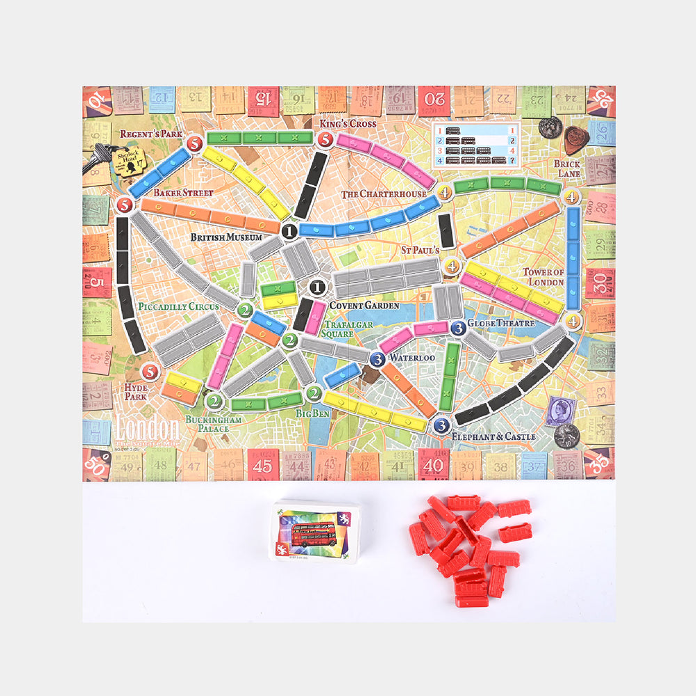 Travel Ticket to Ride London Game