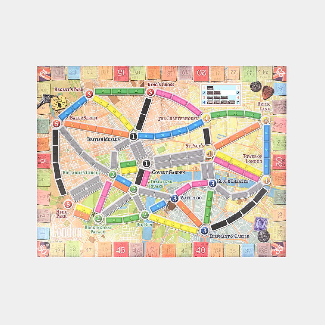 Travel Ticket to Ride London Game