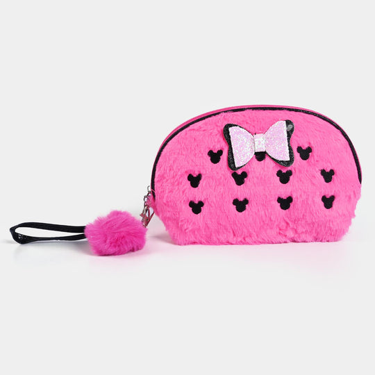 Cute Fur Pouch For Girls