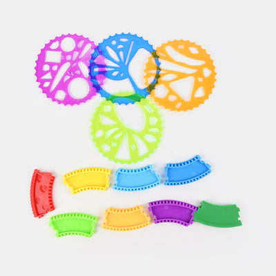 Geometric Spirograph Art Kit For Kids