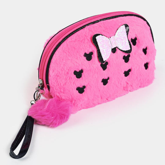 Cute Fur Pouch For Girls