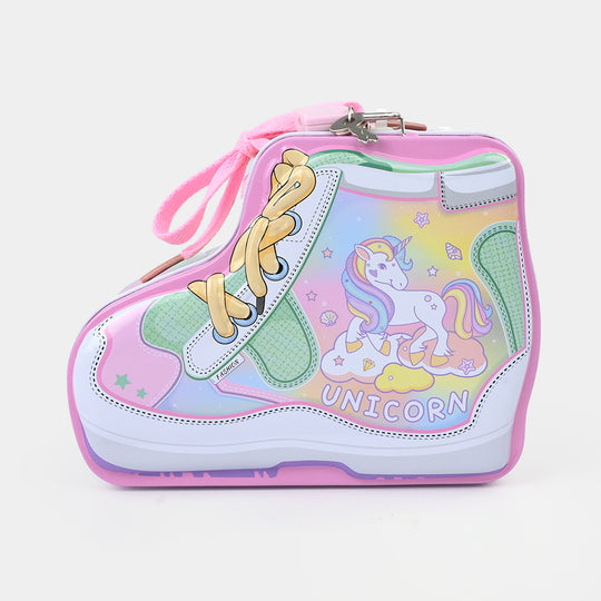 Metal Coin/Money Box with Lock For Kids