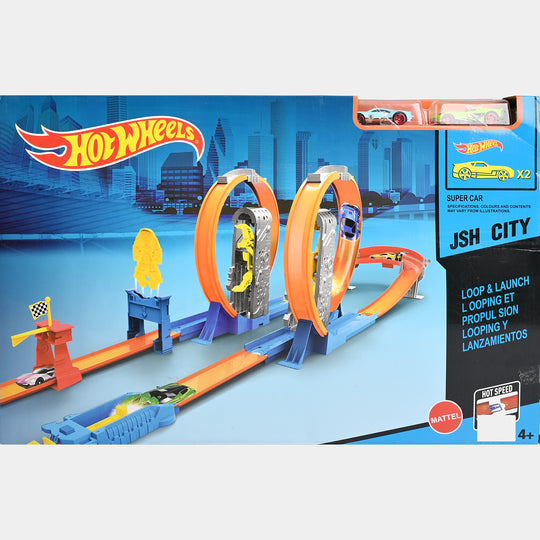 Track Racing Car Set for Kids