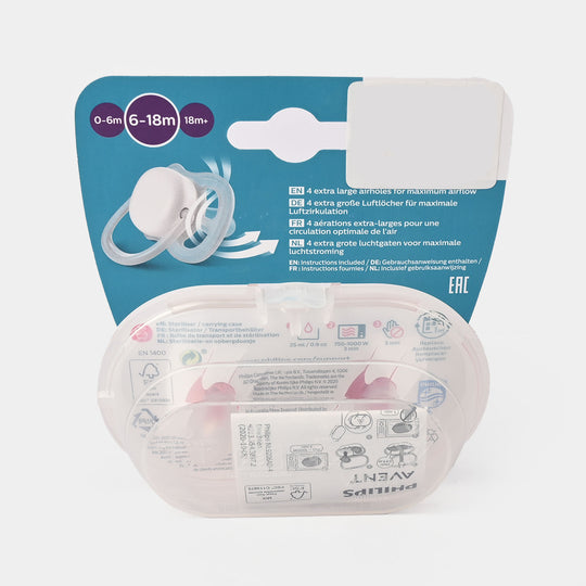 Philips Avent Ultra Soft Soother | 6-18M